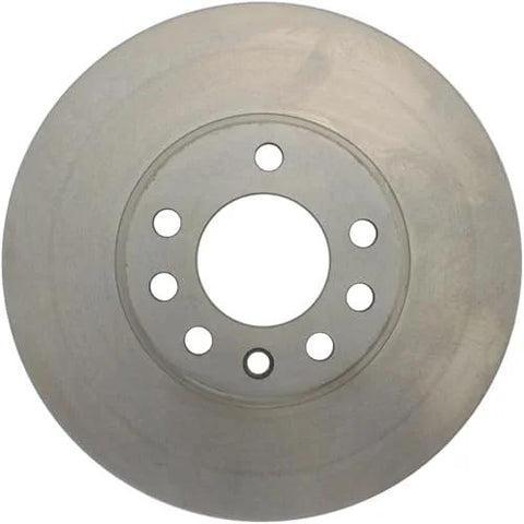 Centric C-Tek front brake rotor; front view of metallic gray disc with central hub and lug holes.