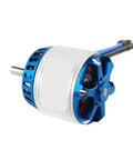 Brushless Motor 585KV 760KV 880KV 1025KV for RC Drones, lightweight design, blue and silver finish, close-up angle
