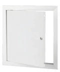 Rock Solid Aluminum Access Panel For Drywall 12 By 16 Inch with hidden utility door for pipes and wires, flush wall fit.