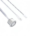 Hidden Touch Dimmer Switch For 12V 24V LED Strips Stepless Brightness Controller With LED Indicator Metallic Panel