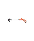 20V Max Weed Wacker Edger And Sweeper Combo with ergonomic grip and extendable shaft shown side view