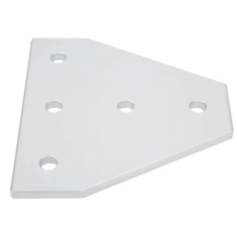 T Shape Aluminum Joining Plate 5-Hole Bracket For Aluminum Profiles - Vertical Joint Repair Plate Compatible With 2020 3030 4040 Type 4040T