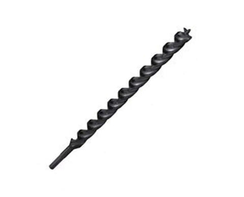 Tri Cut Three Quarter Inch By Seven And One Half Inch Ultra Smooth Beast At Hole Drilling Auger Bit, Pro Grade Carbon Steel