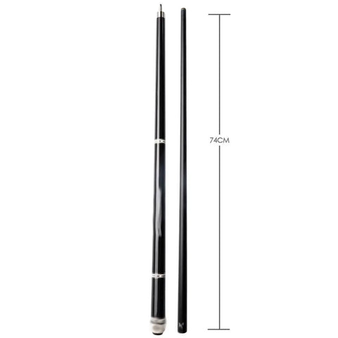 Solid Carbon Fiber Pool Cue Stick With Quick Release Joint And Maple Technology Shaft For Bullseye Accuracy and Dead Straight Roll, 74cm length.