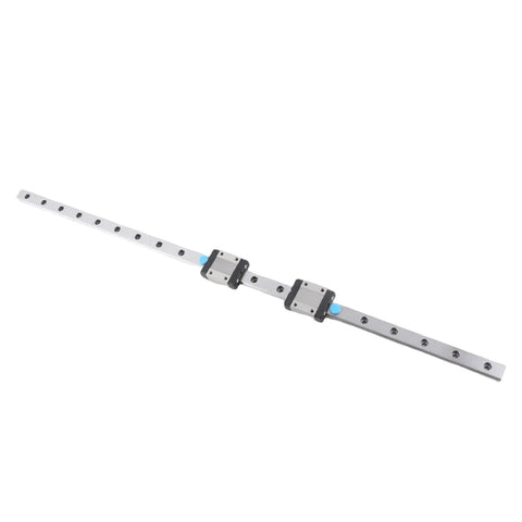 Compact Linear Rail Guide Kit With 500mm Length And 12mm Width Includes Two MGN12B Slide Blocks Ultra Precise Low Friction Motion