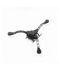 Three Axis Drone Frame For Y6 And F450 Tri Copter Stability Boost, Beefed Up Durable Build For Stable Flight With Versatile Mounting And Lightweight Aluminum Construction, Ready For Custom Tri Copter Setups. Black aluminum Y6 tri-copter frame