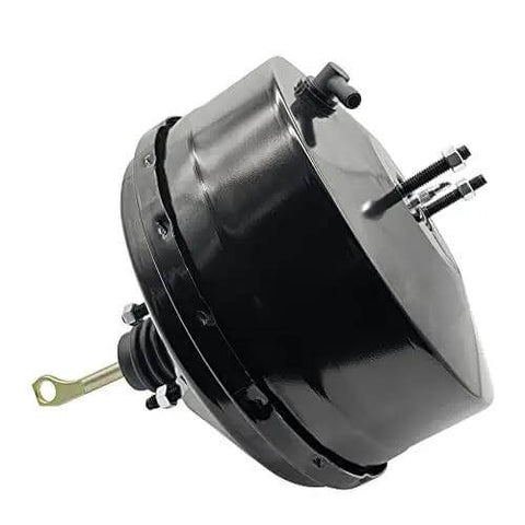 Side view of Vacuum Power Brake Booster 54-74400 for Ford F250 F350 Trucks 1987-1997 without master cylinder, heavy-duty upgrade