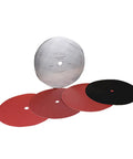 Table Saw Setup and Sanding Disc Premium Package Pro Grade Set With Precut Five Eighth Inch Arbor Hole For Cooler Running, Smoother Finish and Longer Life, Available In 80 150 and 220 Grits, Sold Individually Or As Complete Set.