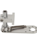Rotating Encoder Mounting Bracket 21mm Hole Aluminum Alloy Fixing Stand for Digital Display Counter with spring support