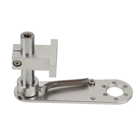Rotating Encoder Mounting Bracket 21mm Hole Aluminum Alloy Fixing Stand for Digital Display Counter with spring support