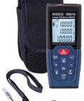 Dead On Laser Distance Meter Measures Up To 328 Feet For Quick Floor Plans Crafted For One Handed Use Calculates Area Volume Lengths In Inches Or Meters Absolute Knockout Tool For Any Job Site Zero Stress Setup with carrying case and accessories.