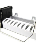 Bare Ice Maker Replacement Part For WPW10190965 D7824706Q 4317943 W10190965 1129313 shown in durable plastic assembly