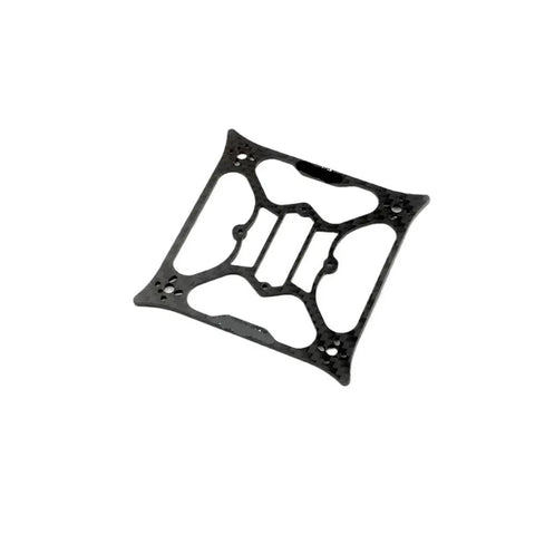 Premium Carbon Fiber Lightweight Race Frame Kit For Two Inch FPV Racing Drones showing carbon fiber chassis plate for drone setup.