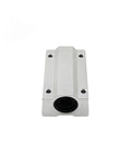 Premium Grade Rock Solid SCS Linear Ball Bearing Block for 8Mm and 12Mm Shafts, silver, ideal for CNC routers and 3D printers.