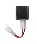 Plug And Play 2 Pin Adjustable LED Flasher Relay For Motorcycles And Scooters Hyper Flash Turn Signals 12V Electronic Flasher Kit