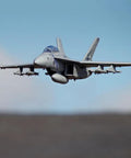 F-18 70mm Super Hornet RC Jet Airplane For Adults With 6 Channel EDF Power 80A ESC KV1900 Motor 12 Blade V2 Turbine Sound