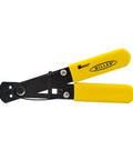 Yellow-handled 101 S Adjustable Wire Stripper for Electricians and Tech Pros with grounded build for precision cutting