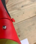 Nine Inch Paint Roller With Integrated Anti Splatter Shield And Heavy Duty Rubber Grip handle showing ergonomic design for no sweat wall painting.