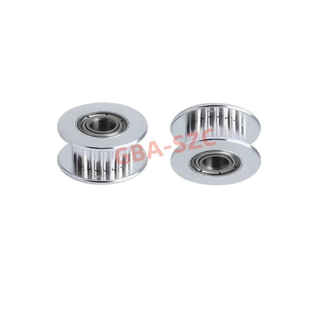 GT2 Idler Pulley 20 Teeth 5mm Bore 6mm Wide Aluminum For 3D Printer Timing Belt System Durable High Precision Machined With Oxidation Resistant Finish