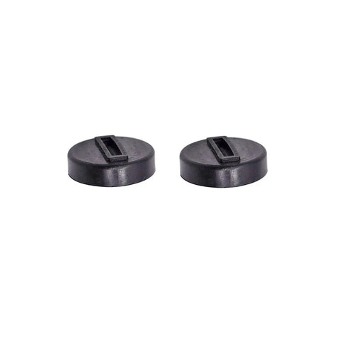 Marine Ignition Switch Panel Key Cover 18mm Rubber Cap No Fuss Two Pack Protects Key Switch From Moisture And Corrosion Fits Keys Starting With 3 And 7 Black Finish