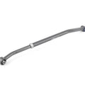 Adjustable Rear Track Bar For Jeep Wrangler TJ 1997 To 2006 Fits 1 To 6 Inch Lift Length Adjusts 31.37 To 34 Inches Direct Replacement To Stop Axle Lateral Movement And Beefed Up Handling For Tough Off Road. gray steel adjustable rear track bar with bushings
