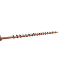19 Inch Copper Ground Bus Bar Kit with 4 Foot Grounding Cable for Data Rack Cabinet or Enclosure, UL Listed C110 Copper Busbar.