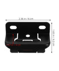 Six Piece Self Closing Hidden Cabinet Hinges For RV And Home Cabinets Made From Cold Rolled Steel dimensions 6cm x 4.2cm