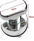 Suction Cup Glass Door Handle And Cabinet Knob For Smooth Surfaces Ideal For Refrigerator Drawers And Bathroom Cabinets Durable ABS