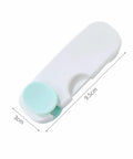 Three Pack Childproof Cabinet And Drawer Locks With Hidden Buckles, Durable ABS Material Safety Latches, 9.5cm size shown
