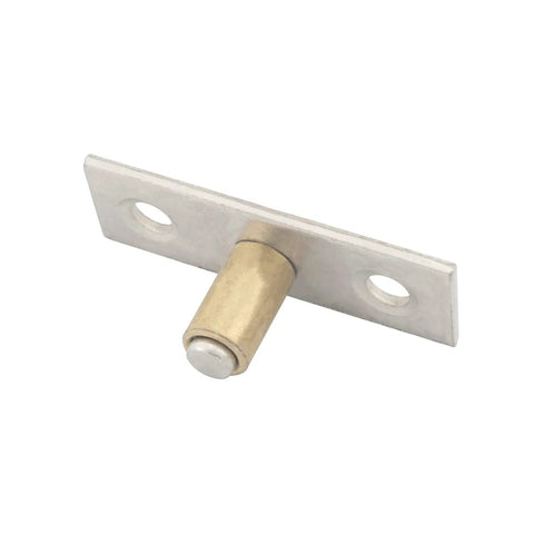 4PCS 8mm Sliding Door Locator Single Axis Anti Sway Guides With Roller Lower Guide Block Alloy Construction for Wooden Doors