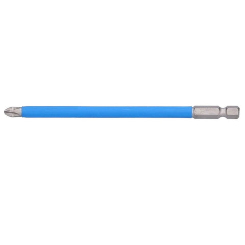 Premium S2 Steel Batch Heads Screwdriver Bit Kit With Impact Proof Construction For Home Decor And Heavy Duty Installation Or Disassembly Projects Featuring Durable 6.35mm Handle Diameter For Professional Grade Performance Every Single Time, blue S2 steel driver bit