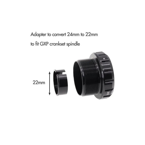 Adapter for Ceramic Bearing Bottom Bracket 68-73mm BSA English Threaded 22mm 24mm GXP Spindle for MTB and Road Bikes