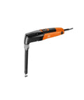 Compact Metal Nibbler Power Tool Featuring 22 Gauge Cutting Capacity For Roofing And Facade Work, view of the lightweight design.