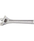 10 Inch Adjustable Wrench With Extra Capacity Jaw Forged Alloy Steel, High Polish Chrome Finish, Lightweight Yet Heavy Duty