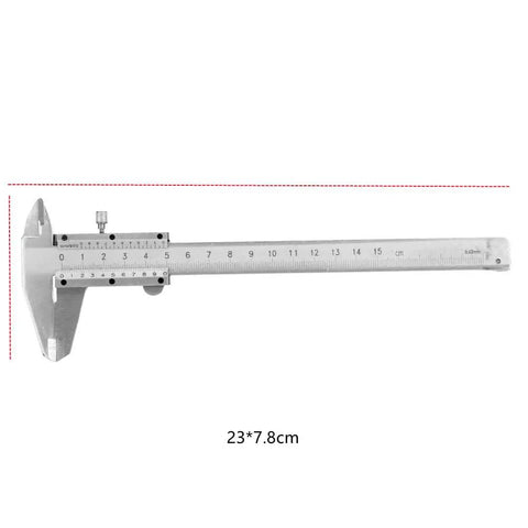 Rugged Carbon Steel Caliper With Four Measuring Modes Internal External Depth And Step For Precision 0 To 150mm Dual Jaws And Probe