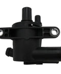 Top Notch Coolant Degas Separator Tank For Land Rover Discovery Evoque XF and F Type Models viewed from the side angle.