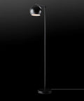 Molly Floor Lamp In Matte Black With Dope Modern Transitional Design Sleek Ambient Lighting Statement Piece For Living Rooms