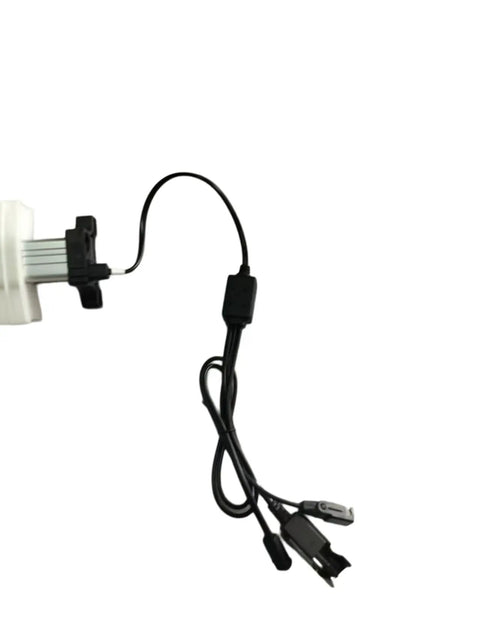 Close-up of Power Recliner Motor Replacement With Cord KDPT007-113 Linear Actuator, showing connector details.