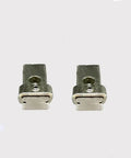 Two Piece MGN12 Positioning Block And Stopper Kit For Mini Linear Rail Guideway MGN12 MR12 High Precision Aluminum Alloy To Keep Your Slider From Slipping And Lock It In Smooth, two aluminum stopper blocks