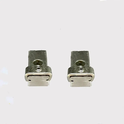 Two Piece MGN12 Positioning Block And Stopper Kit For Mini Linear Rail Guideway MGN12 MR12 High Precision Aluminum Alloy To Keep Your Slider From Slipping And Lock It In Smooth, two aluminum stopper blocks