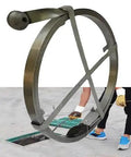 Heavy Duty Sewer Drain Snake 15Ft unclogging bar with thick steel core in use to clear stubborn blockages efficiently.