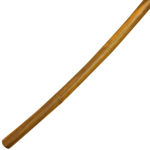 Stealth Action Ninja Katana Sword With Shirasaya Mount Rising Japanese Samurai Blade 38.5 Inch Overall wooden scabbard detail
