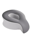 Ergonomic Charcoal Memory Foam Chest Support Pillow For Naps And Sleep On The Go, high density slow bounce core, velvet cover