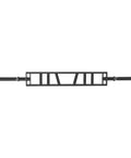 Heavy Duty 2 Inch Swiss Bar With Three Grip Positions Built To Last, Supports Up To 550 Lbs, Includes Collars And Knurled Grips