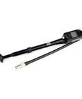 High Pressure Fork And Shock Pump With Digital Gauge For Mountain Bikes, 300 PSI Max, Lightweight Aluminum Barrel, Precise Readings
