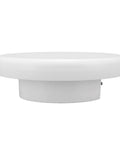 Premium Electric Rotating Turntable Display Stand With 360 Degree Smooth Spin For Jewelry And Watches, USB Or Battery Operated, side view showing smooth finish.