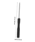 Precision screwdriver from Eyeglass Repair Kit With Precision Screwdriver Set Sunglass Screws Replacement Nose Pad Cushions Tweezers And Storage Case For Quick Eyewear Fixes While Traveling, 4.1 inches long, black handle.