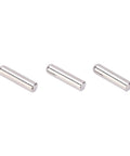 Stainless Steel Dowel Pins 2.5x10mm High Hardness Locating Pins For Machinery, Furniture, And DIY Projects, Pro Grade Fit, 3 pins displayed