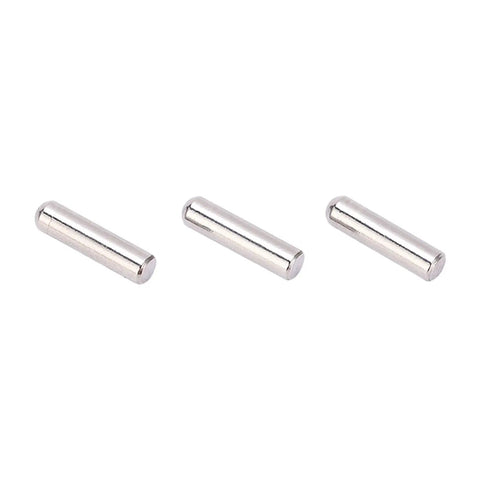 Stainless Steel Dowel Pins 2.5x10mm High Hardness Locating Pins For Machinery, Furniture, And DIY Projects, Pro Grade Fit, 3 pins displayed