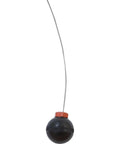 Heavy Duty Woodturning Lathe Wire Burner Set 18 Inch Friction Detailing Tool with black round burner head.